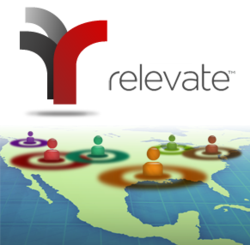 Relevate Logo and Customer Targeting Image